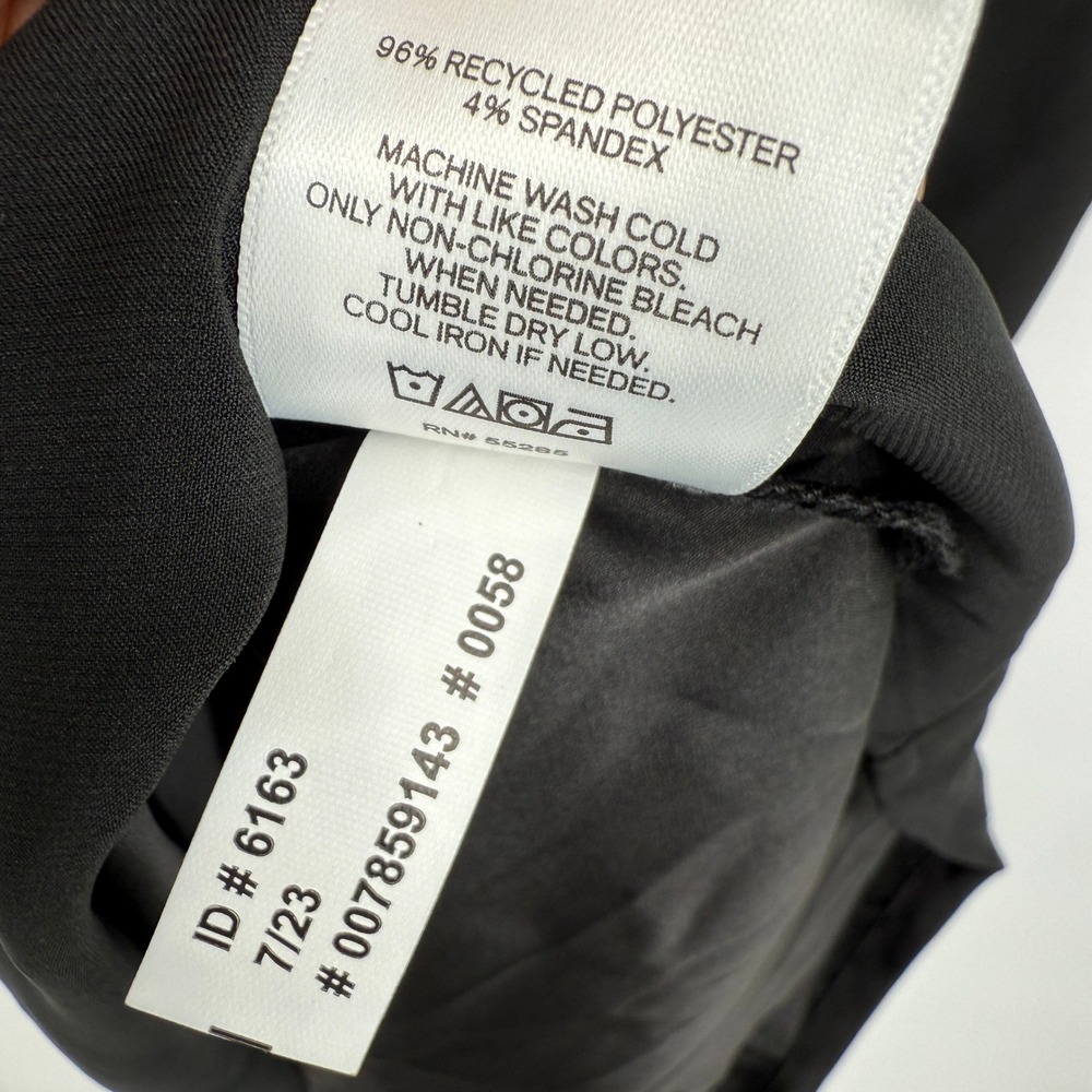 NWT‎ Express Black Collared Half Button Up Midi D… - image 5